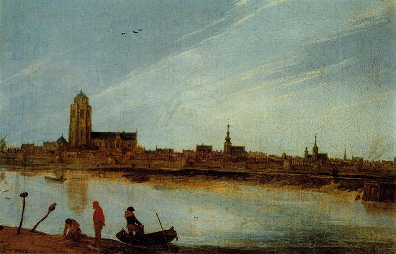 Esaias Van de Velde Ansicht von Zierikzee oil painting picture